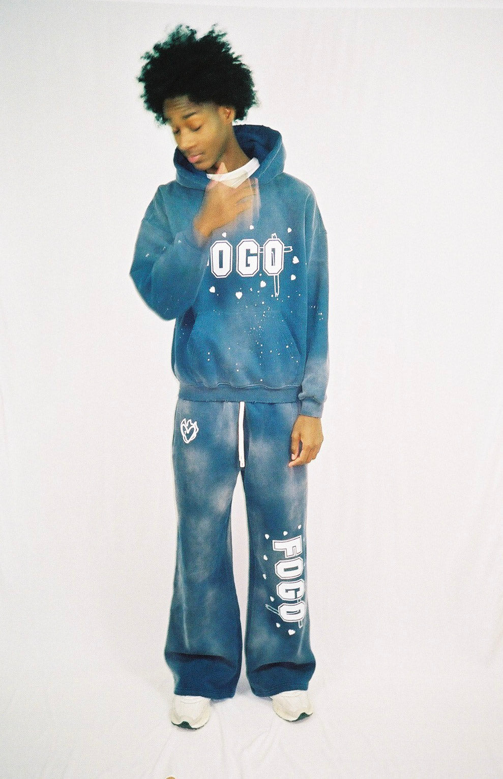 “NAVY” HOODIE