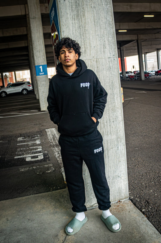 PLAIN "LIMBO BLACK" HOODIE