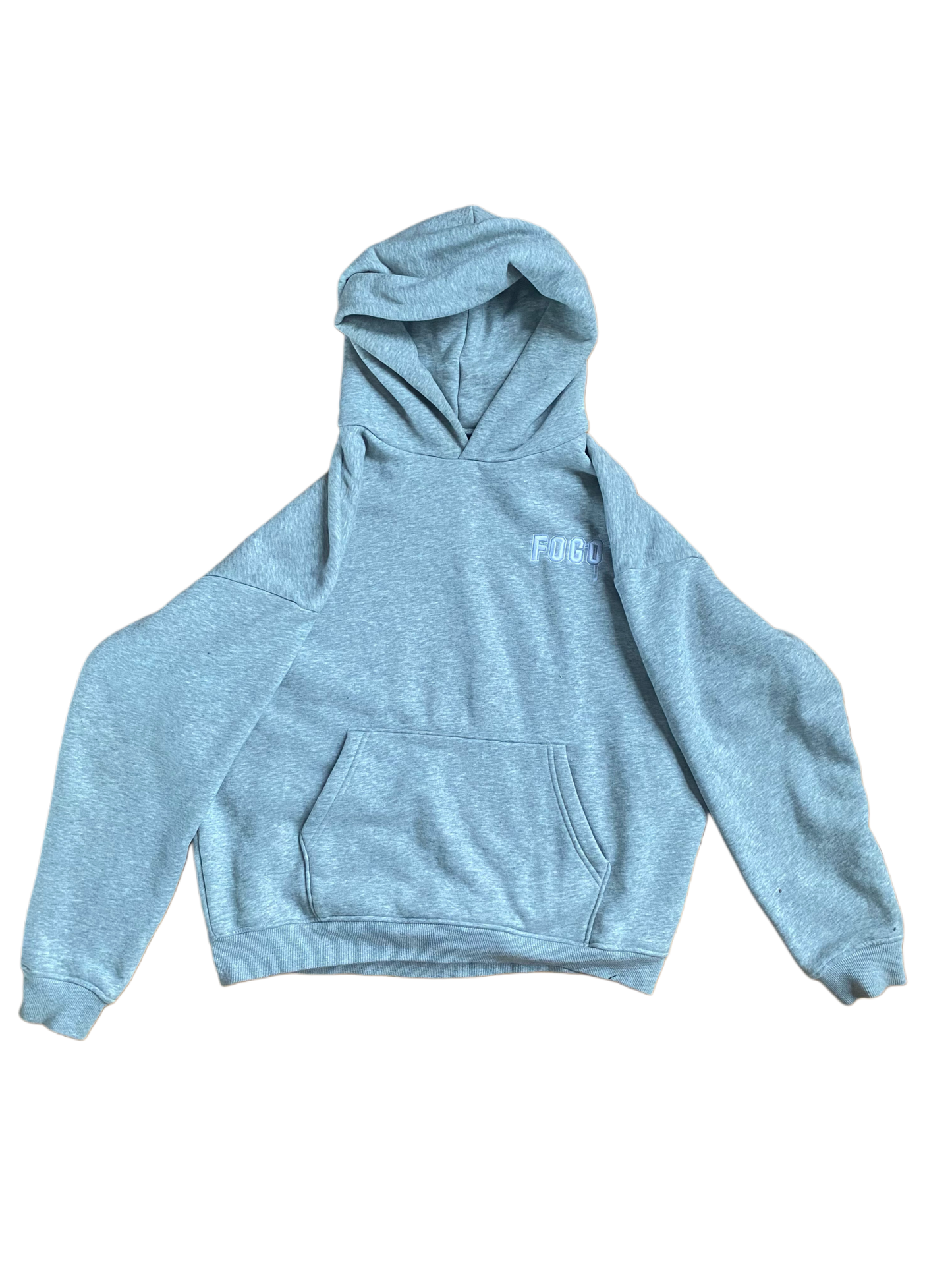 PLAIN "HEATHER GREY" HOODIE