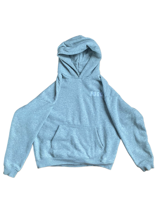 PLAIN "HEATHER GREY" HOODIE