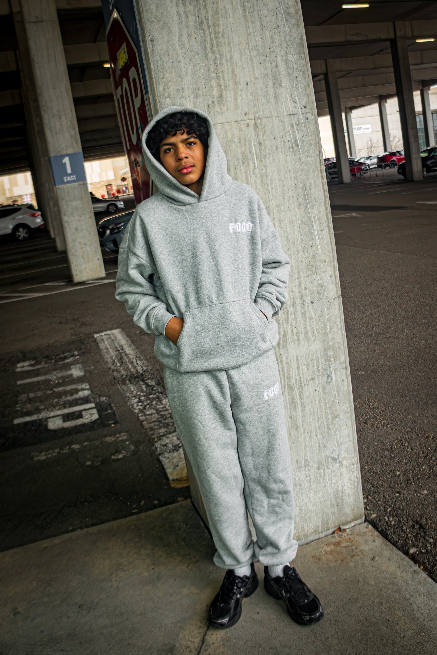 PLAIN "HEATHER GREY" PANTS