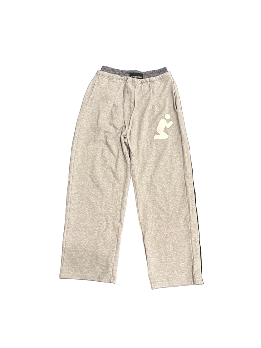 "PRAYER WARRIOR" GREY SWEATPANTS